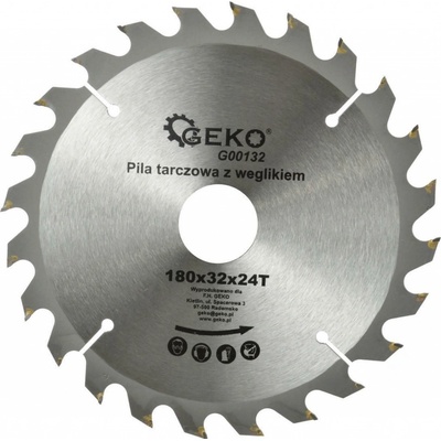 GEKO Pilový kotouč na dřevo s SK plátky 180 x 32 / 24 Z G00132