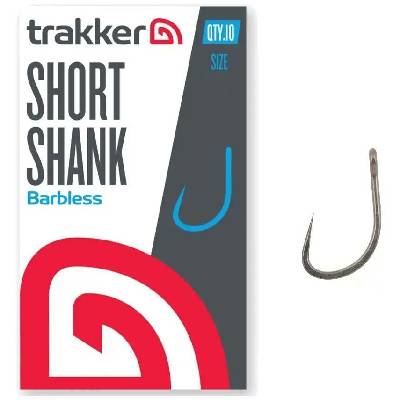 Trakker Short Shank Hooks Barbless vel.4 10 ks