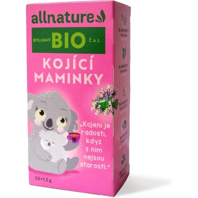 Allnature BIO Kojící maminky 20 x 1,5 g