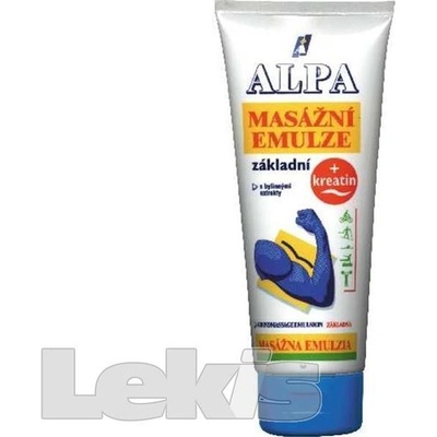 Alpa masažna emulzia základna 210 ml