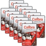Calibra Котка Възрастен пилешки и говежди парчета в сос 12 x 100 г