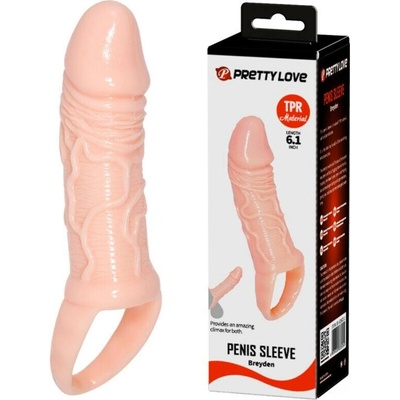 Pretty Love Breyden Penis Sleeve Flesh