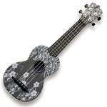 Pasadena WU-21F7-BK Floral Black Сопрано укулеле (WU-21F7-BK)