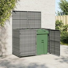 Shumee polyratan 148 x 77 x 111 cm antracit