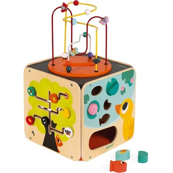 Janod multi activity kocka s motorickým labyrintom