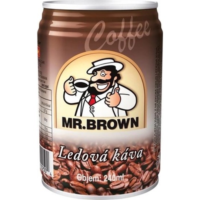 Mr. Brown Ledová káva coffee 24 x 240 ml