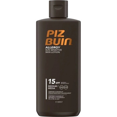 PIZ BUIN Allergy Слънцезащитен лосион за тяло, SPF15, 200 ml