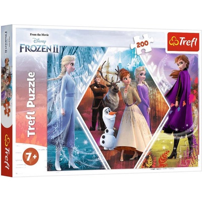 Trefl Ledové království 2/Frozen 2 48 x 34 cm v krabici 33 x 23 x 4 cm 200 dílků