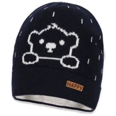 Broel chlapecká čepice Kryspin černá