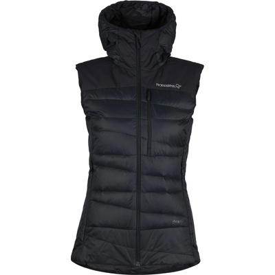 Norrøna Дамски пухен елек Norrøna Women's Falketind Down750 Vest Down vest - Caviar - размер XS (132-0580-0111)
