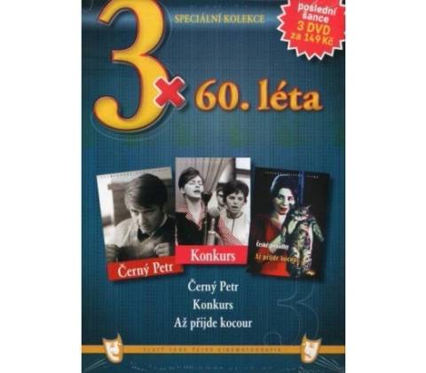 3x DVD - 60. léta