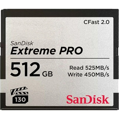 SanDisk CFAST 2.0 512GB Extreme Pro SDCFSP-512G-G46D
