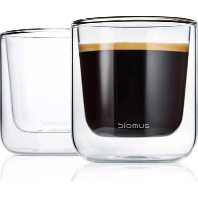 Blomus Pohár na kávu NERO dvojstenný 200 ml