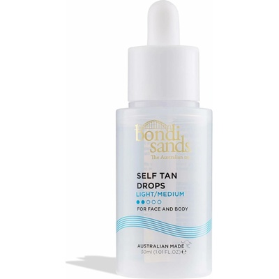 Bondi Sands Self Tan Drops samoopalovací kapky na obličej a tělo Light/Medium 30 ml
