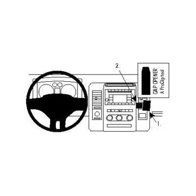 Brodit ProClip pre Dodge Ram Chassis Cab/Laramie Longhorn/Outdoorsman 11-12/Pick Up 10-12 854302