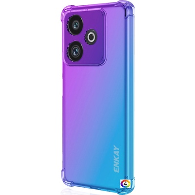 realme GT 7 5G / GT 7T 5G Удароустойчив ENKAY Thickened Four Corner Drop-proof Силиконов Калъф и Протектор