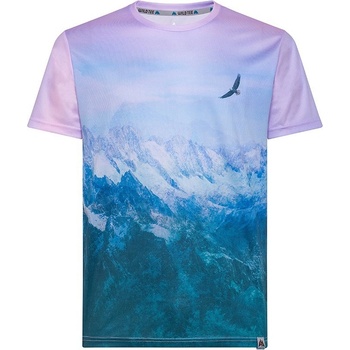 Wild Tee Aiguille Di Midi triko pánské Modrá