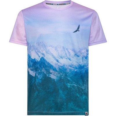 Wild Tee Aiguille Di Midi triko pánské Modrá