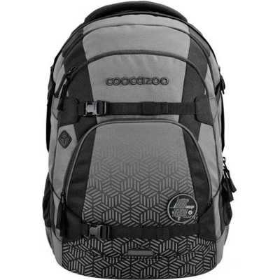 Školní batoh coocazoo MATE, Black Carbon, certifikát AGR