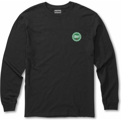 Etnies pánské triko Bottle Cap L/S Black černá