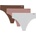 Under Armour Pure Stretch No Show Thong - Solid 3Pk Размер: L / Цвят: сив
