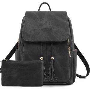 Vicuna polo Дамска Раница и портфейл Vicuna Polo Sunrose, Черна (VICUNA-WOMEN-V3001-BLACK)