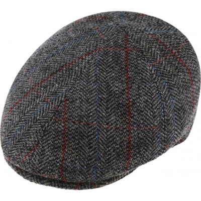 Fiebig Headwear since 1903 pánská kostkovaná šedá