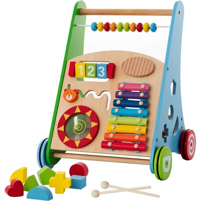 Aga4Kids Dřevěné interaktivní chodítko MR6059