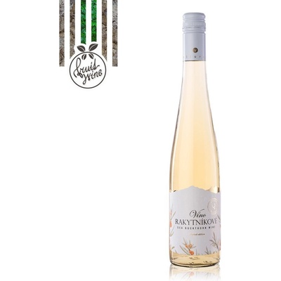Miluron Rakytníkové Víno 10,5% 0,5 l (čistá fľaša)