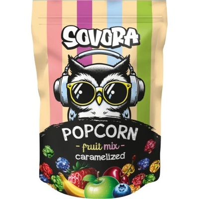 Sovora popcorn ovocný mix 90 g
