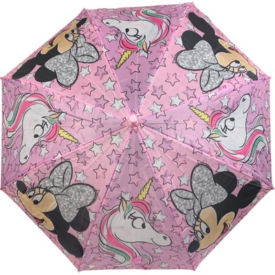 Podmix detský dáždnik Minnie Mouse ružový fialový