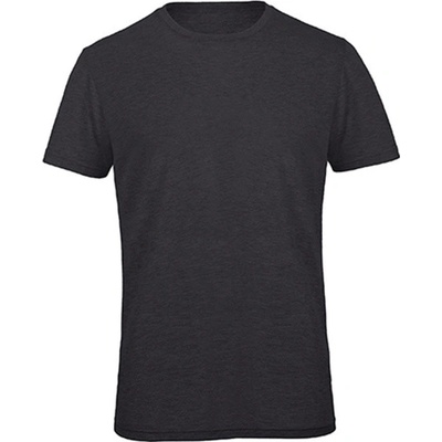 B&C pánske tričko TM055 heather dark grey