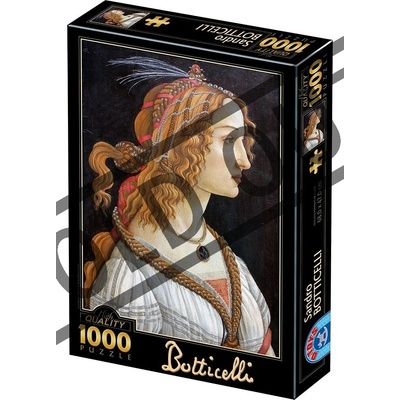 D-TOYS Idealizovaný portrét dámy 1000 dielov