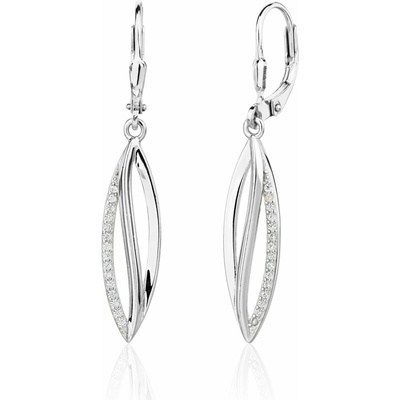 Jan Kos jewellery Stříbrné náušnice MHT-7824/SW00 (Ag 925/1000, 2,74 g)