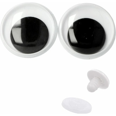 Bezpečnostní oči pohyblivé 10mm