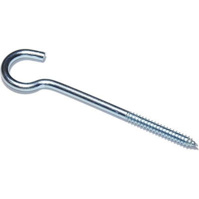 Hák stropní s vrutem, 80x3,8mm, Zn – Sleviste.cz