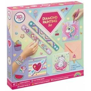 Grafix Set for painting with diamonds 28 pcs. - 2 bransol