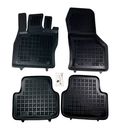 Rezaw-Plast Гумени стелки за Cupra Leon (2024+) sportstourer Plug-in Hybrid, facelift - тип леген (204502)