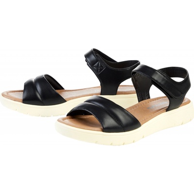 Esmara sandály, s klínovým podpatkem černá – Zboží Dáma