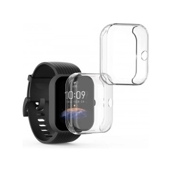 kwmobile 2x Калъф за Huami Amazfit Bip 3 / Bip 3 Pro - прозрачен - 56544