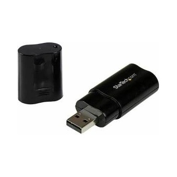 StarTech Външна звукова карта USB Startech ICUSBAUDIOB Черен