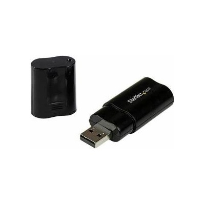 StarTech Външна звукова карта USB Startech ICUSBAUDIOB Черен