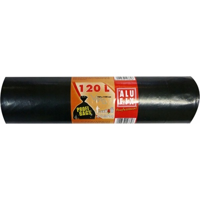 Alufix Vrecia na odpadky PROFI LDPE 120 l 45µm 10 ks čierne