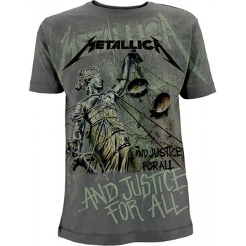 Metallica And Justice For All Neon All Over Grey 2XL Риза (RTMTLTSCHNEOXXL)