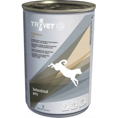 TROVET DPD Intestinal - Патица и картофи (за кучета) 400г - консерва
