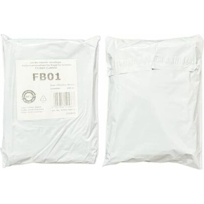 Plastové kurierske obálky na zásielky 175 x 255mm FB01 100ks