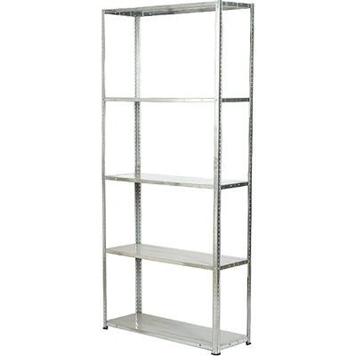 СТЕЛАЖ МЕТАЛЕН МДФ Р-ВЕ 5х250кг БОЛТОВ МОНТ. 5х50кг 170x75x30см ГАЛВАН (1707530550MEGL,54526)