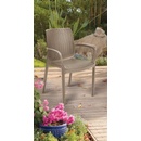 KETER BALI Mono zahradní židle, 55 x 60 x 83 cm, hnědá