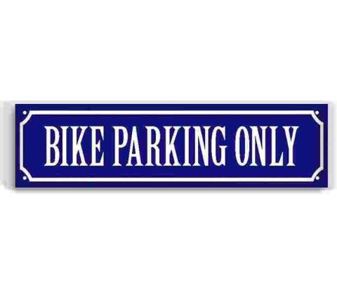 Ceduľa Bike Parking Only
