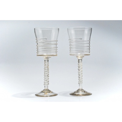 Krasglass Historické číše na víno Spirála 350 ml